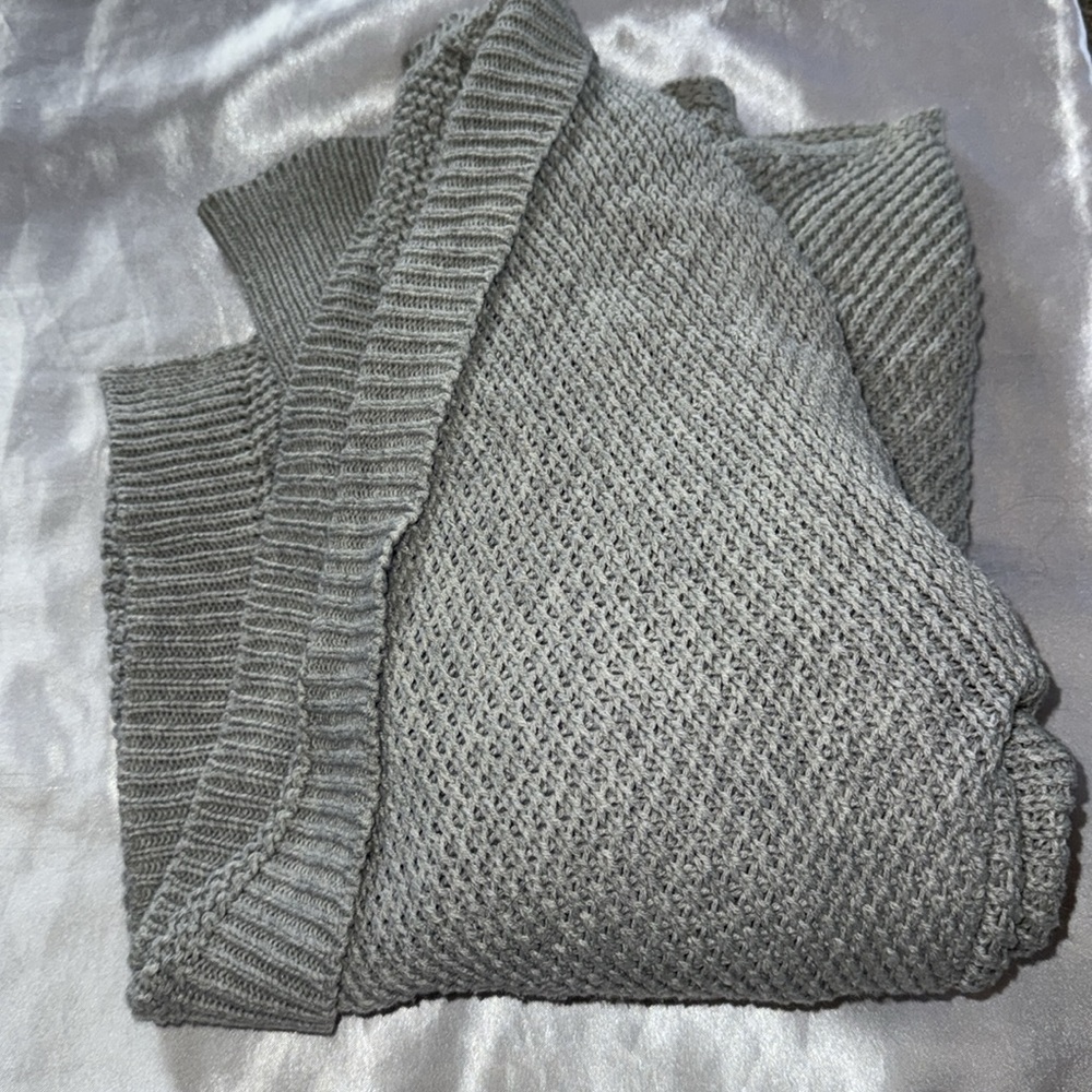 Sienna Sky - Gray Knit Sweater -